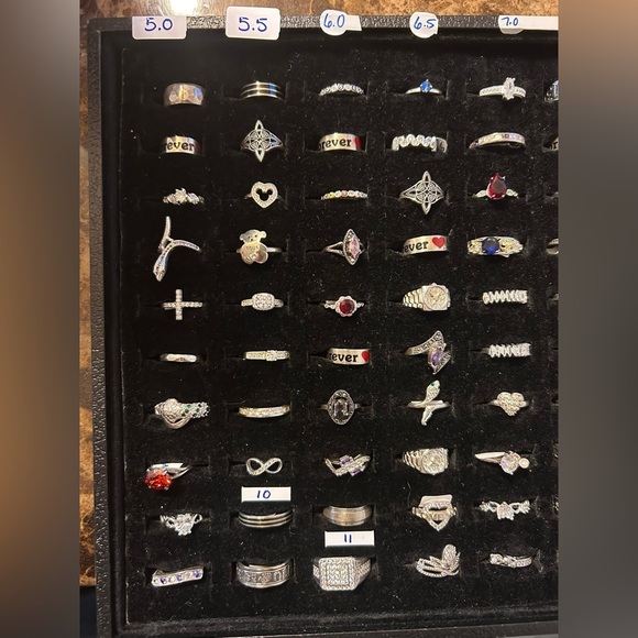 Silver Rings .925 - Picture 4 of 4